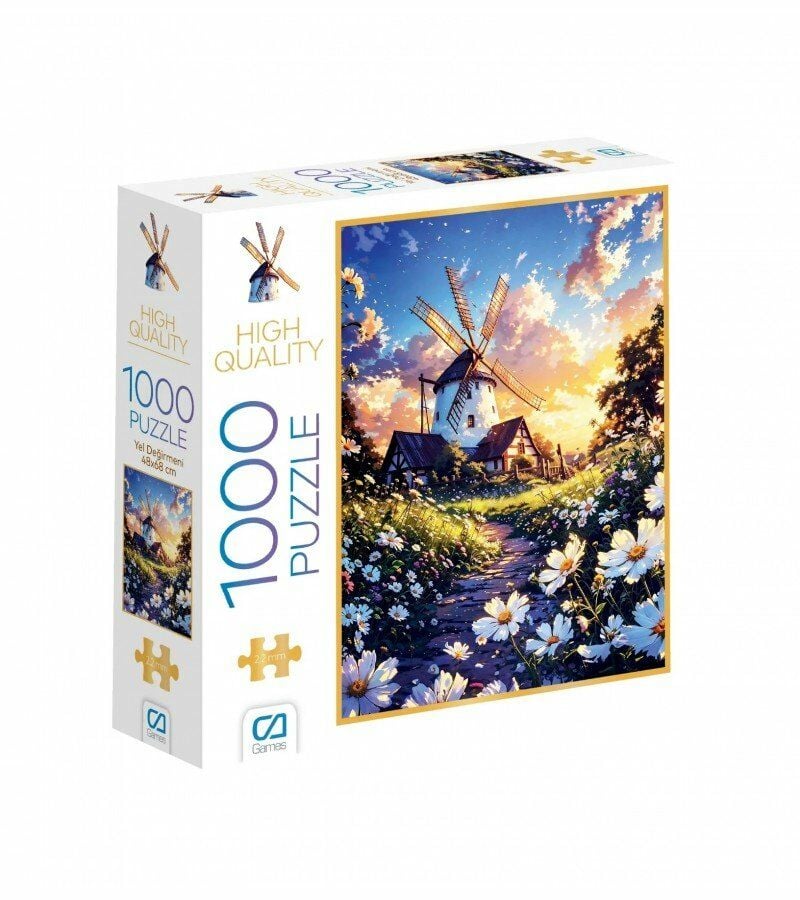 Martılar Papatyalar Puzzle 1000 Parça