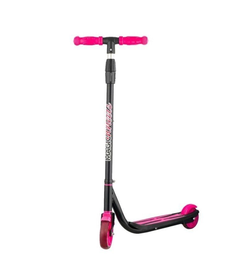 5+ Yaş Işıklı 2 Teker Scooter Kırmızı