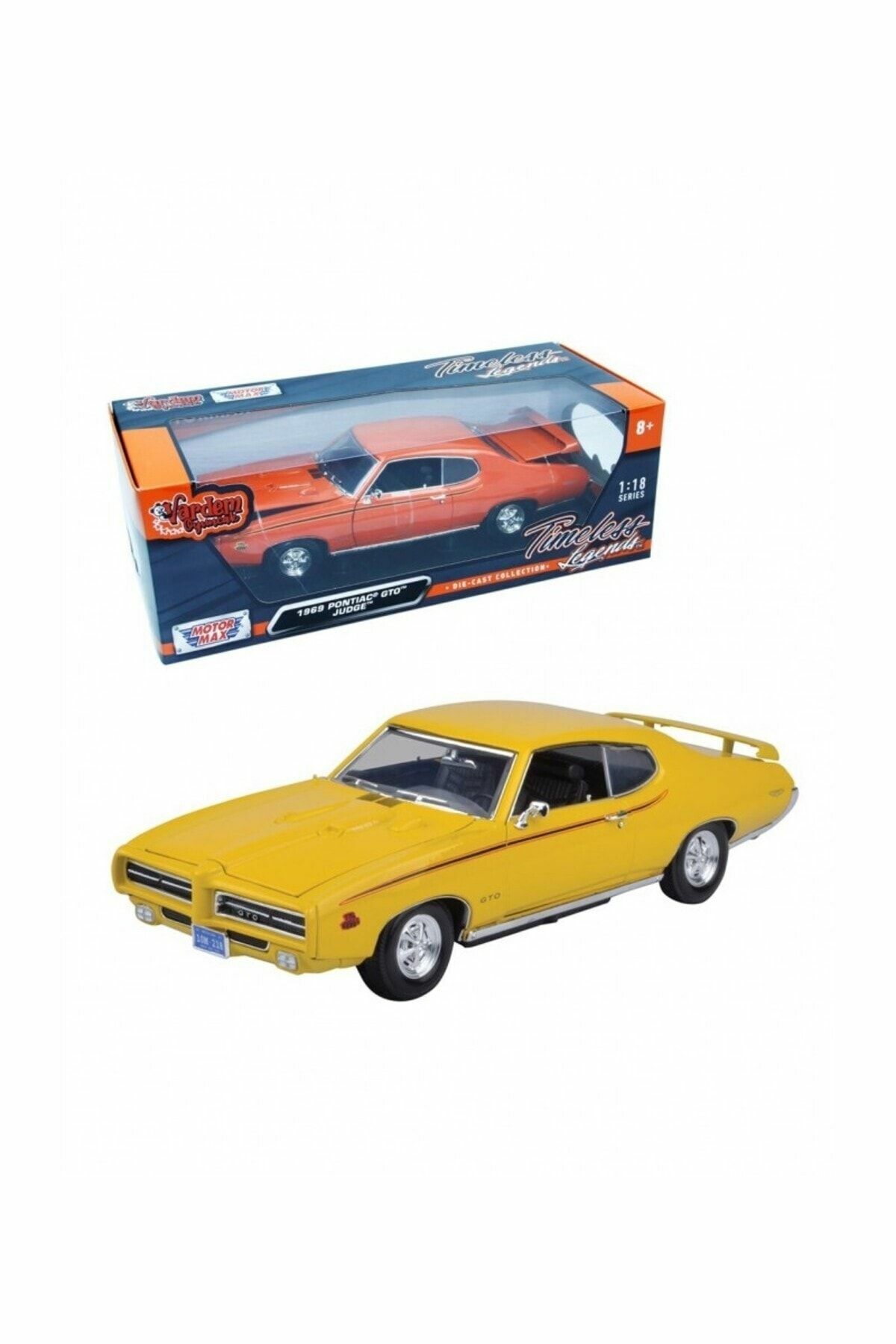 1969 Model Klasik Pontiac Oto Judge Araba 1:24