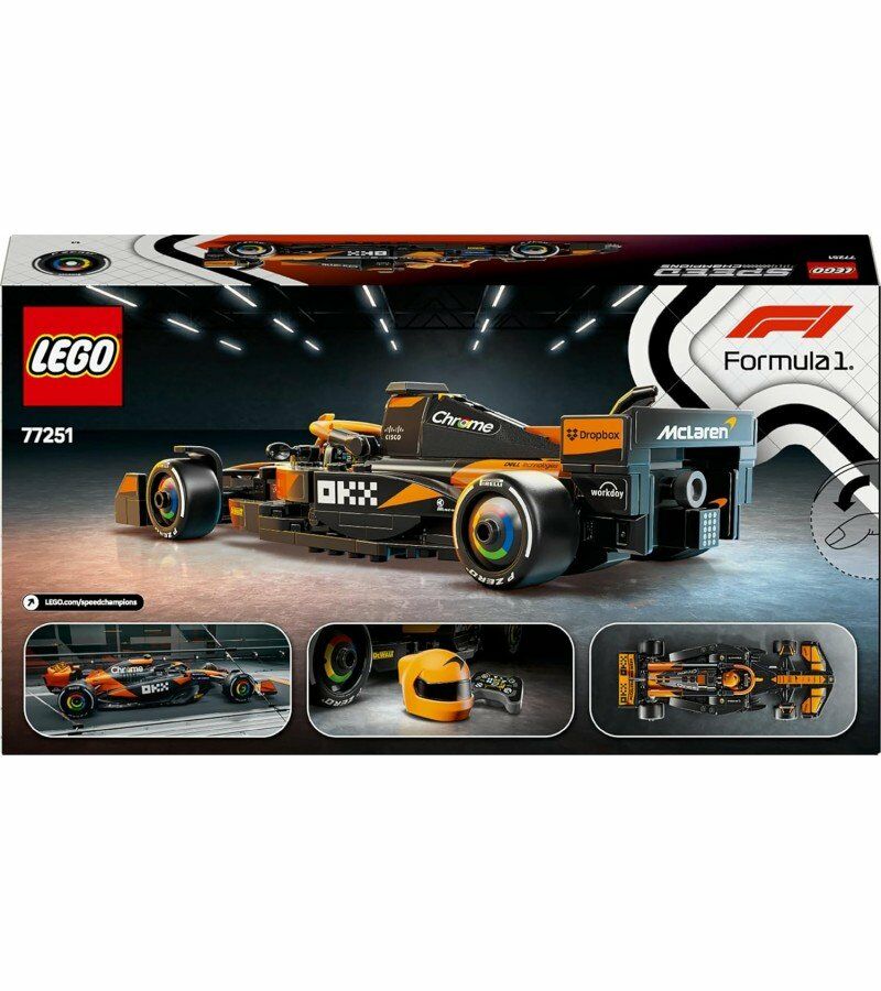 Lego 269 Parça F1 McLaren MCL38
