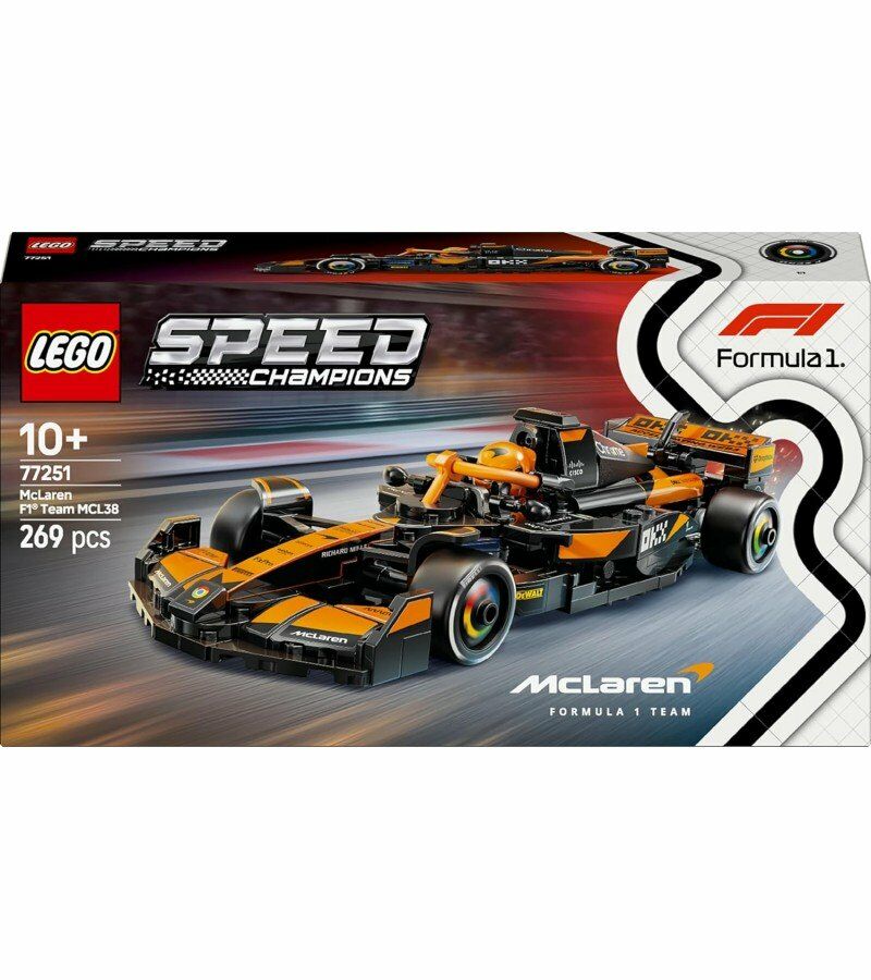 Lego 269 Parça F1 McLaren MCL38