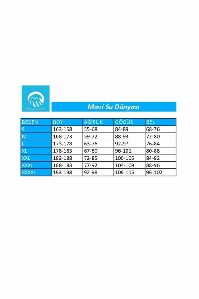 Dalış Kıyafeti Kırmızı-üst Düzey Kumaş Kaliteli- 3 Mm Kalınlık - Mavi Su Dünyası Kırmızı - 3XL