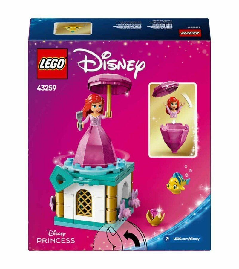 Lego 93 Parça Princess Dönen Ariel Yapım Seti