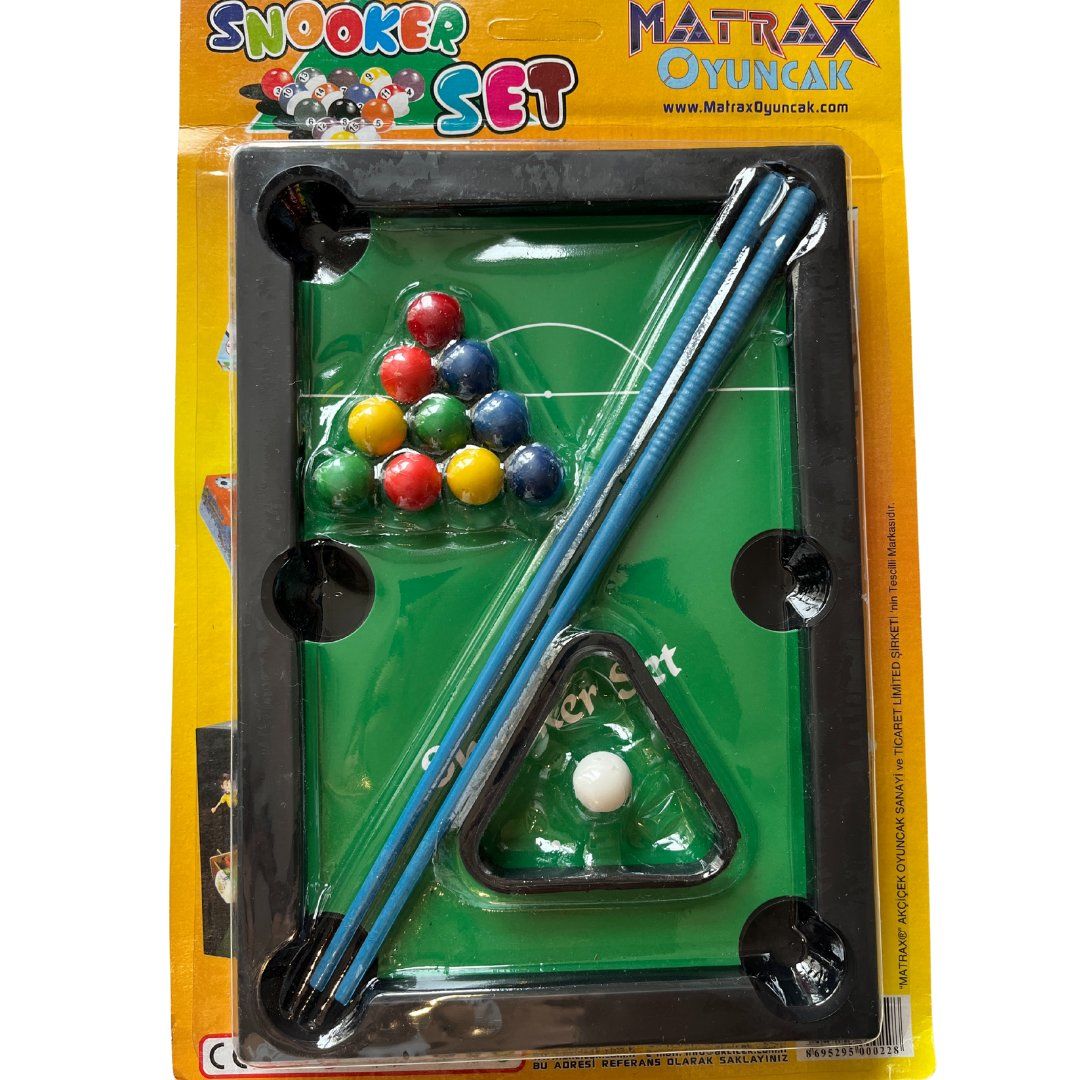 Mini Bilardo Oyunu Oyuncak 21cm x 14cm