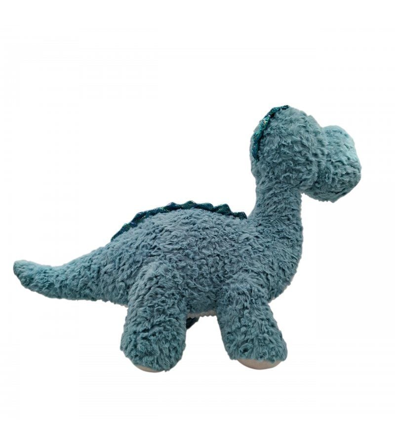 Peluş Dinazor Mavi Renk 80x35 Cm