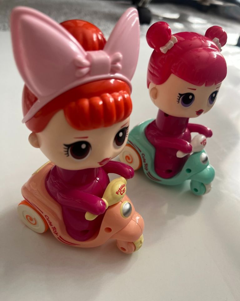 Bas Git Motorcu Bebek 10 x 14 Cm