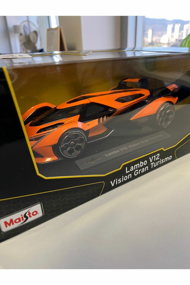 Lamborghini V12 Vision Gran Turismo 1:18 - Mavi Su Dünyası