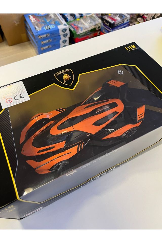 Lamborghini V12 Vision Gran Turismo 1:18 - Mavi Su Dünyası