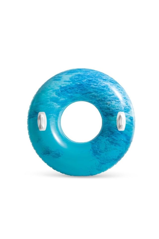 Tutmaçlı Dalga Desenli Simit 114 cm Kırmızı