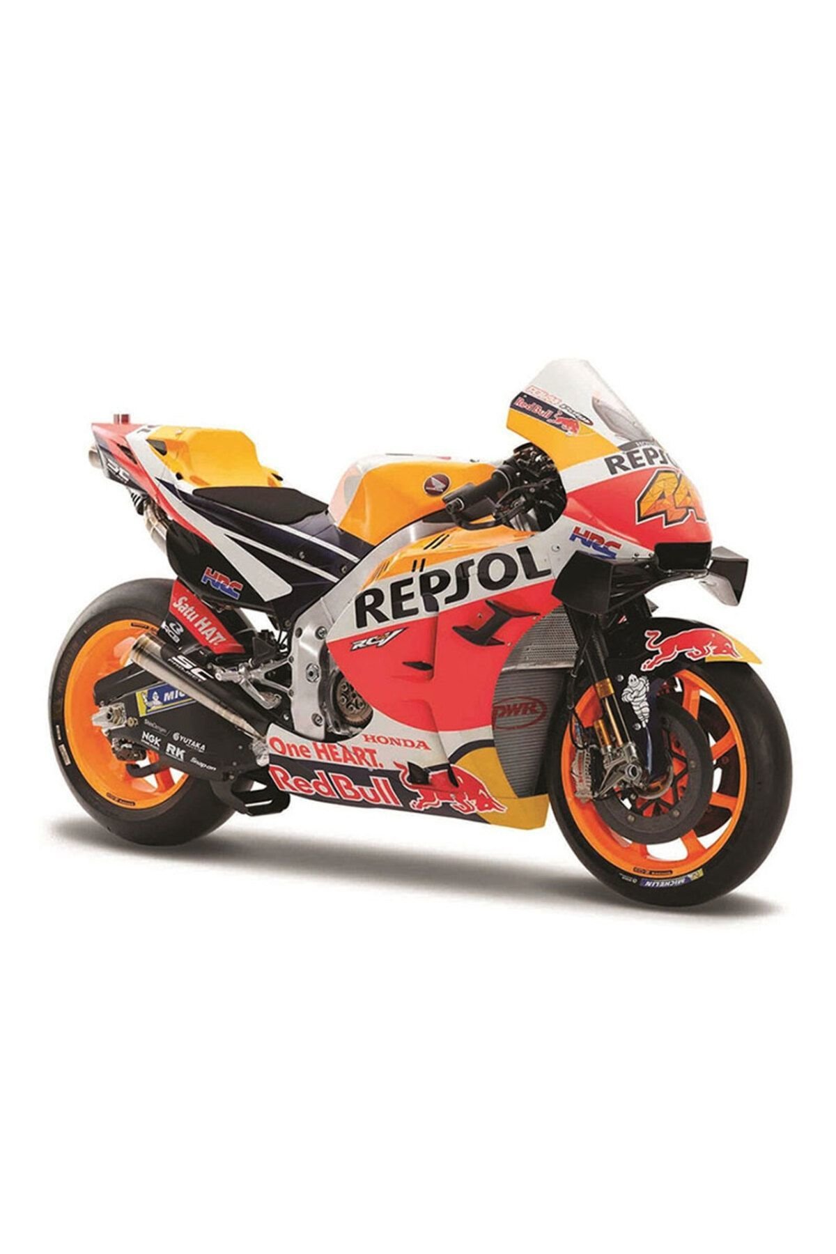 Moto GP - Repsol Honda Team 2021 Model 1:18 Ölçekli - Mavi Su Dünyası