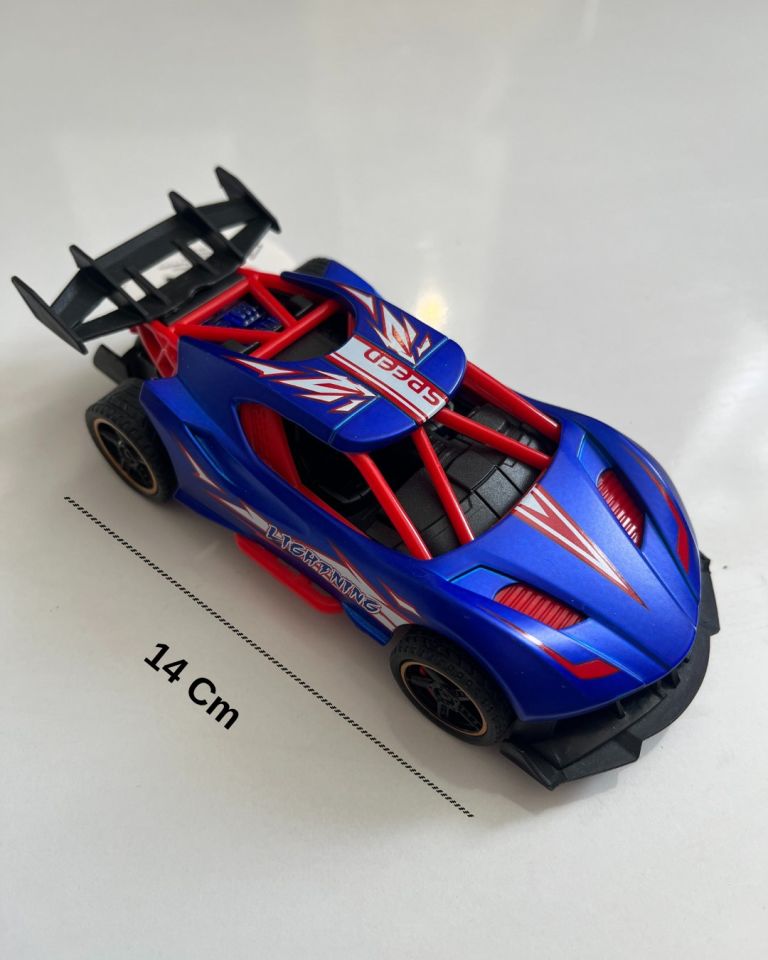 Metal Çek Bırak Yarış Arabası 14x6 Cm Kırmızı