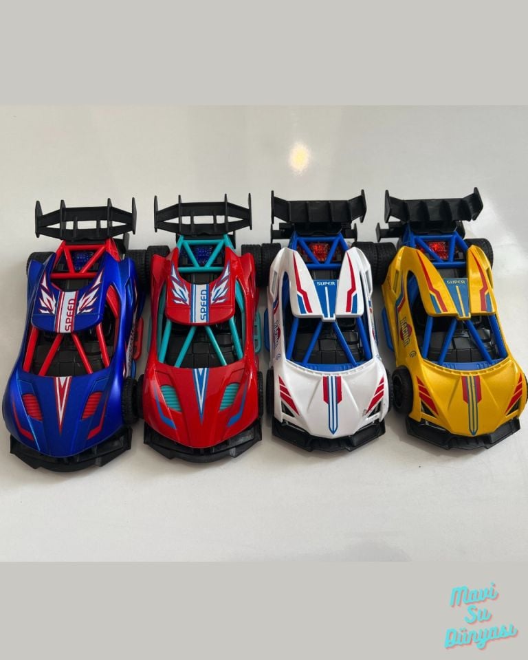 Metal Çek Bırak Yarış Arabası 14x6 Cm Metal Çek Bırak Yarış Arabası 14x6 Cm