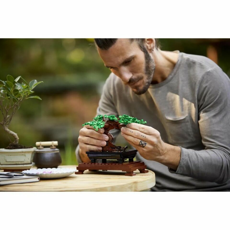 Lego 878 Parça Orijinal Bonzai Ağacı - Mavi Su Dünyası