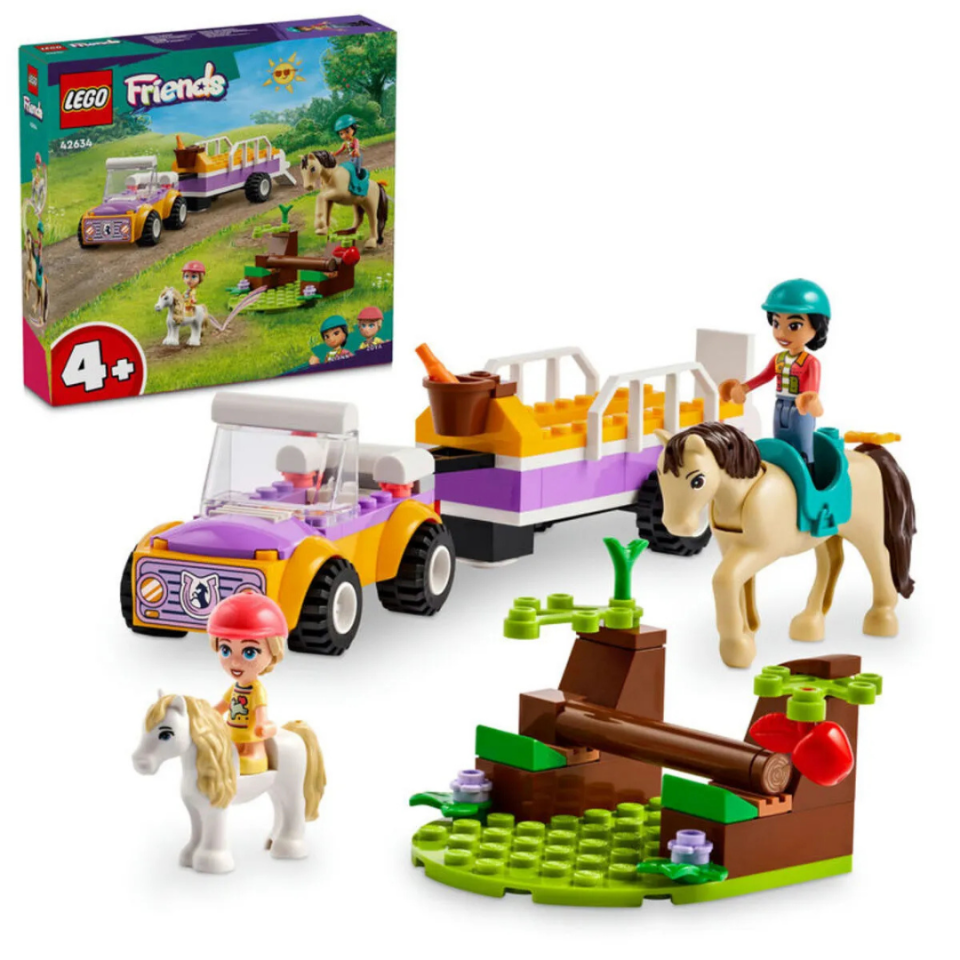 Lego 105 Parça Marka Friends, Taşıtlar, At ve Midilli - Mavi Su Dünyası