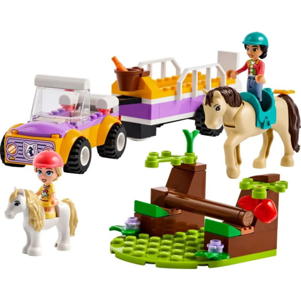 Lego 105 Parça Marka Friends, Taşıtlar, At ve Midilli - Mavi Su Dünyası