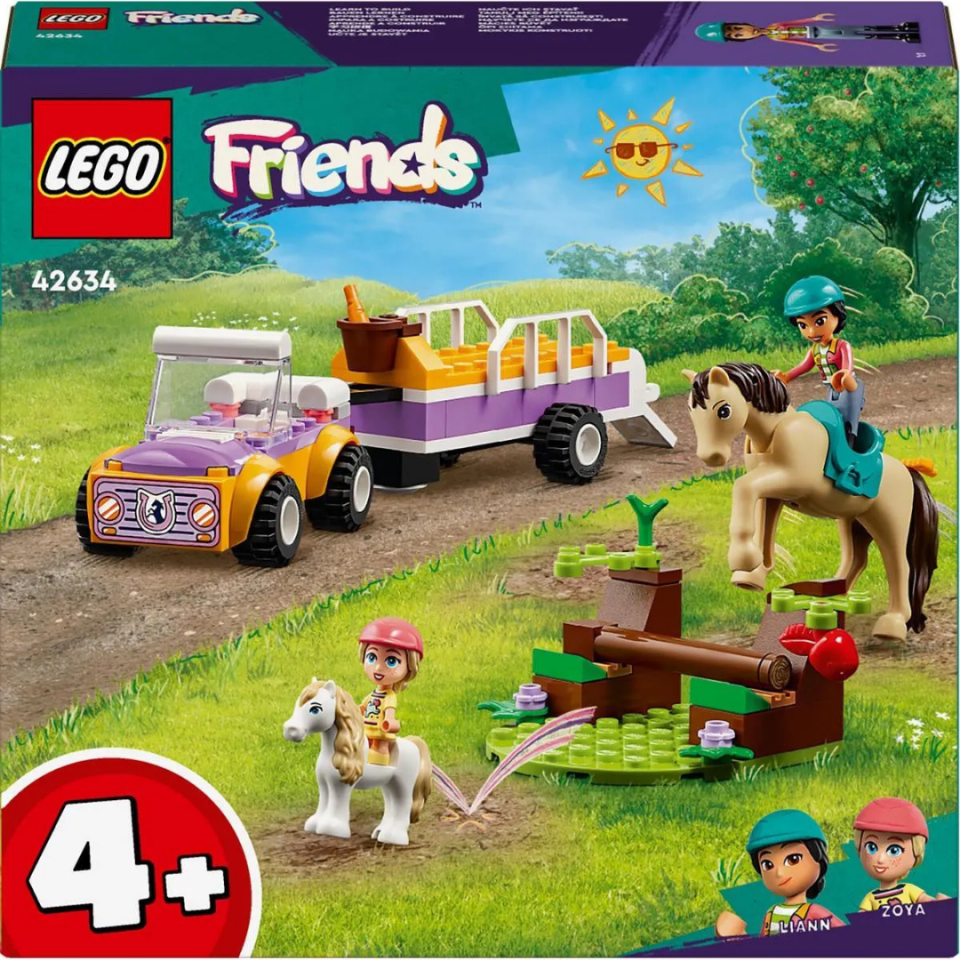 Lego 105 Parça Marka Friends, Taşıtlar, At ve Midilli - Mavi Su Dünyası