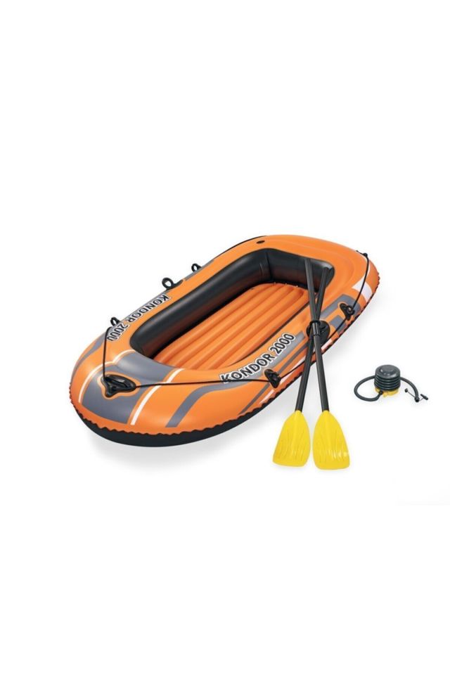 Bestway 2000 Şişme Bot 196 Cm x 114 Cm (Bot, Kürek ve Pompa)