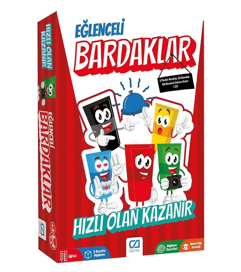 Eğlenceli Bardaklar - Mavi Su Dünyası