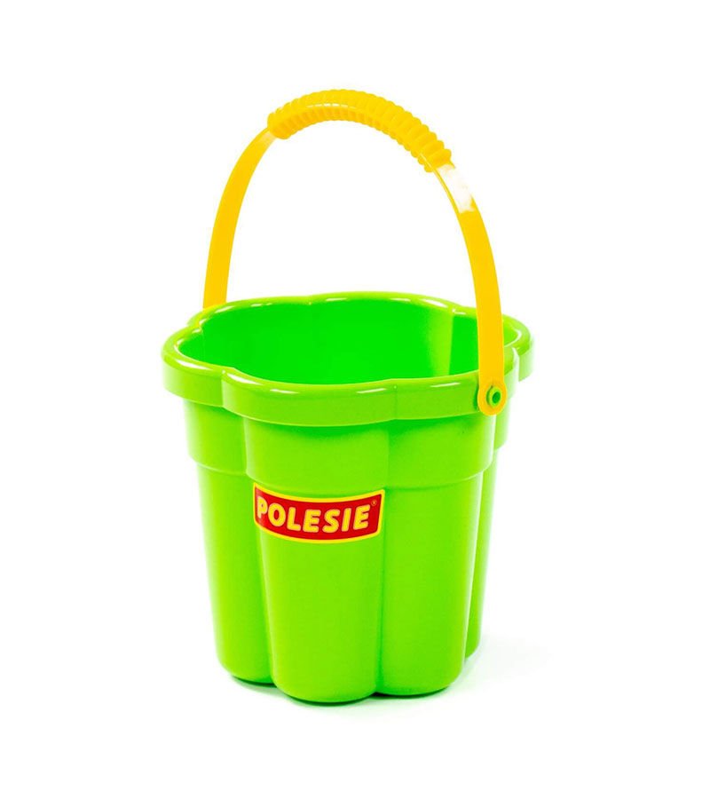 Orta Boy Çiçek Kova Plaj Oyunları Yeşil
