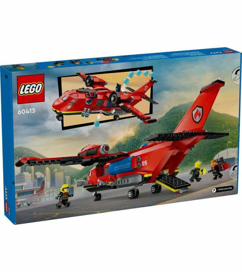 Lego 478 Parça İtfaiye Kurtarma Uçağı - Mavi Su Dünyası