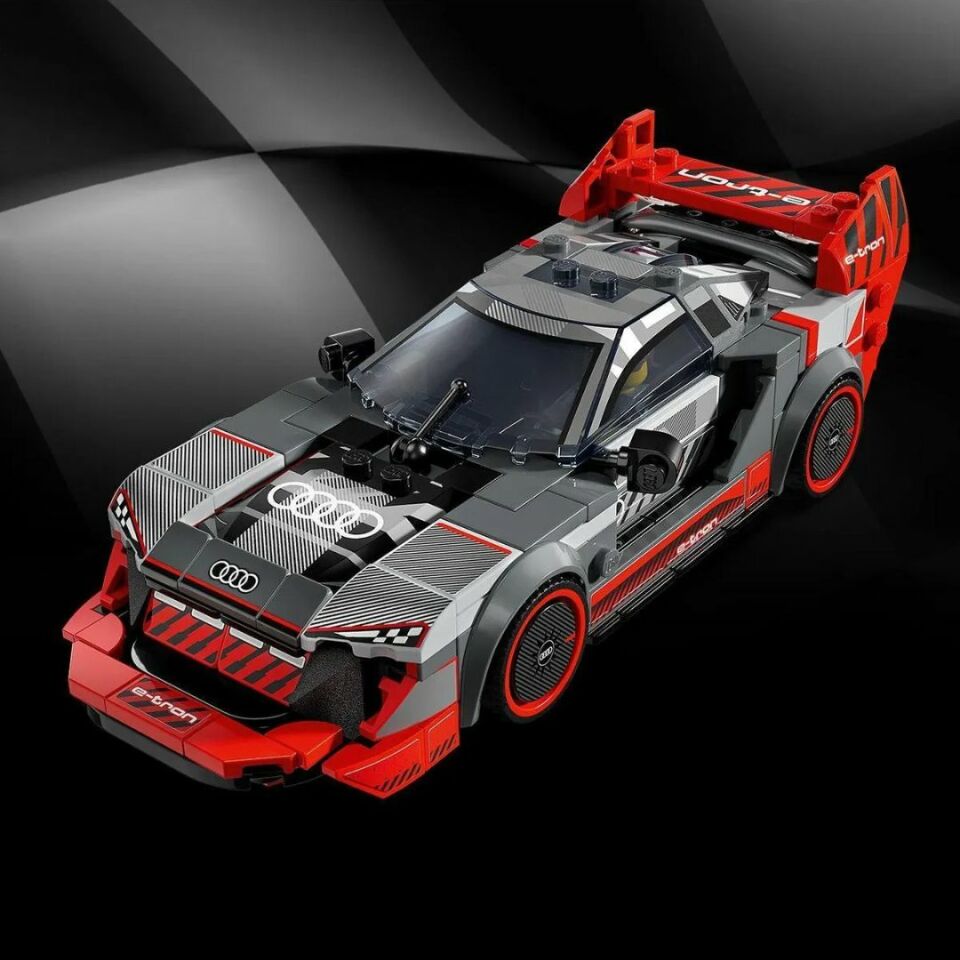Lego 274 Parça Audi S1 E-Tron Quattro Speed Champions - Mavi Su Dünyası