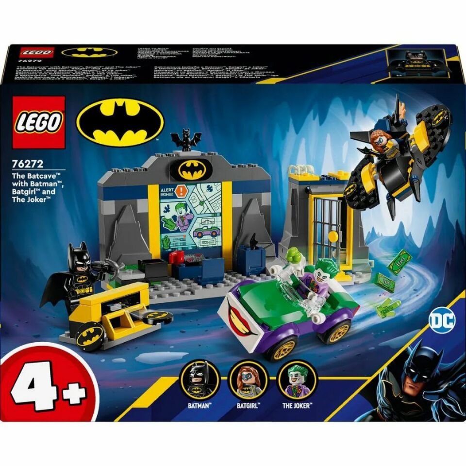 Lego 184 Parça DC Batman: Batman, Batgirl ve Joker ile Batcave - Mavi Su Dünyası