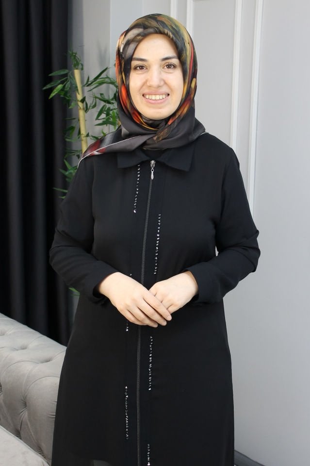 QETEN Fermuarlı İkili Takım Siyah - 52