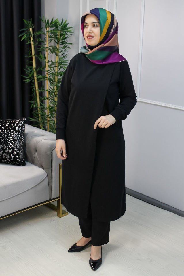 AYŞE AKAY Çapraz Detay Tunik
