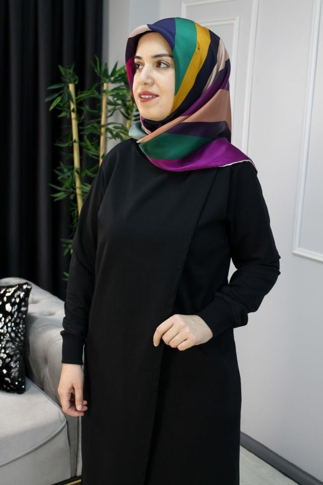AYŞE AKAY Çapraz Detay Tunik