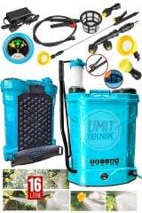 Akülü /  Manuel 2 Fonksiyonlu 8 Saat Çalışır  Sırt ilaçlama Dezenfektan Sulama Pompası Makinası 