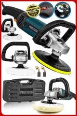 Premium Profesyonel 6 Kademeli Devirli Koltuk Yıkama Zımpara Pasta Cila Polisaj Makinesi Ful Set