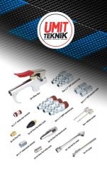 Çok Fonksiyonlu Paslanmaz 20 Parça Hızlı Bağlantı Top Şişirme Üfleme Tabancası  Kompresör Seti,