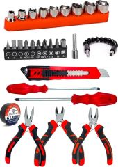 Proxtech 31PCS JSR1800 Professionel Akülü Vidalama Matkap,mini Pense,yankeski,karkaburun,tornavida