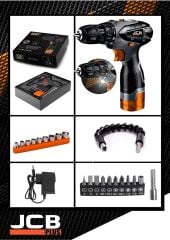 Proxtech 31PCS JSR1800 Professionel Akülü Vidalama Matkap,mini Pense,yankeski,karkaburun,tornavida