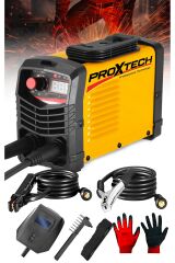 Profesyonel Taşınabilirelektrot Tutucu 200 Amper LCD Göstergeli İnvertörTaşınabilir Kaynak Makinesi