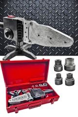 Çift Residanslı Isı Ayarlı Pprc Plastik Boru Kaynak Makinesi MaşalıBoru Anahtarı Makaslı Set