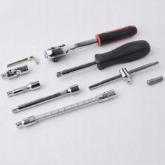 Yüksek Kaliteli 1/4'' Wrench Set: Profesyonel Kullanım İçin Özel Tasarım 46 Parça Mini Lokma Takımı