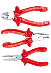 49 Parça Mini Lokma Takımı Otomatik Cırcırlı 1/4''  Pense Kargaburun Yankeski Kombinasyon Alet Seti