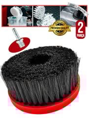 2PCS  Premium Matkaplara ve Polisajlara Öze lKoltuk | Halı | Oto Kuaför | Yıkama Polisaj Fırçası