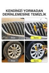 4'lü Matkap Ucuna Takılan Temizlik Fırça Seti