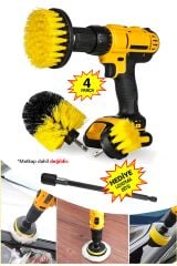 Pro 15 Pasta Cila Polisaj Süngeri Seti 115mm Matkap Uyumlu Pasta Cila Fırçalama  Parlatma Seti