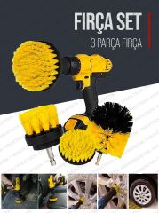 Pro18Pcs 115mm Pasta Cila Polisaj Süngeri,Fırça MikrofiberBez,Pastacila Sünger Matkap Parlatma Seti
