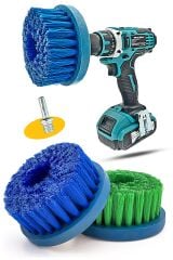 Yüksek Mikron Matkaplara ve Polisajlara Özel Paspas Koltuk  Halı  Yıkama  Fırçası  Bağlantı Hediye