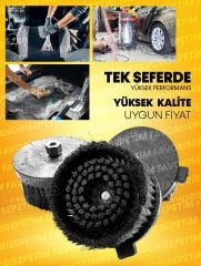 Proxtech  Yüksek Kalite  Su Sıçratmayan Yumuşak Koltuk | Halı | Oto Kuaför | Yıkama Polisaj Fırçası