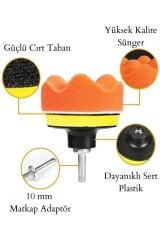 Pratik 11 Parça Araç Oto Pasta Cila Parlatma Polisaj Sünger Seti