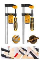 Profesyonel Ağır Hizmet 150mm Hfc020501 F Tipi Mengene 50*150 (2 ADET)