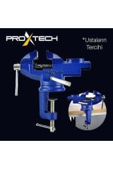 PROXTECH Çok Fonsksiyonlu 360 Döner Tezgah Masa Mengenesi Mini Örslü Mengene 50 Mm