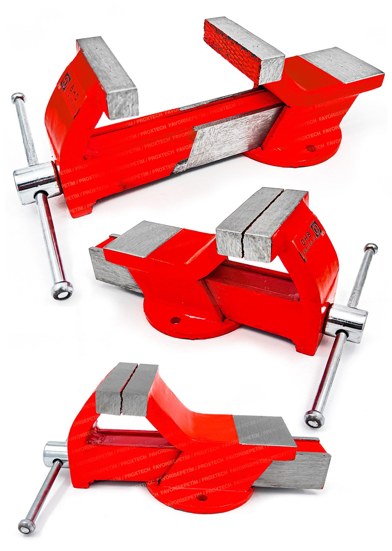 Ağır Hizmet Yüksek hassasiyetli  Profesyonel  Profesyonel Kalite Masa Tezgah Mengenesi 125 mm