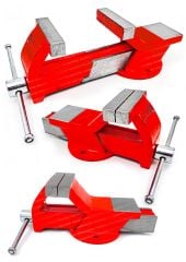 Ağır Hizmet Yüksek hassasiyetli  Profesyonel  Profesyonel Kalite Masa Tezgah Mengenesi 125 mm