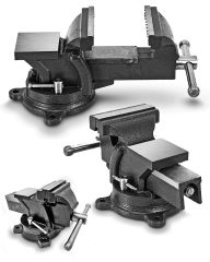 360 Dönerli Profesyonel Ağır Hizmet Yüksek Hassasiyetli Kırılmaz Örslü Masa Tezgah Mengenesi 125 mm